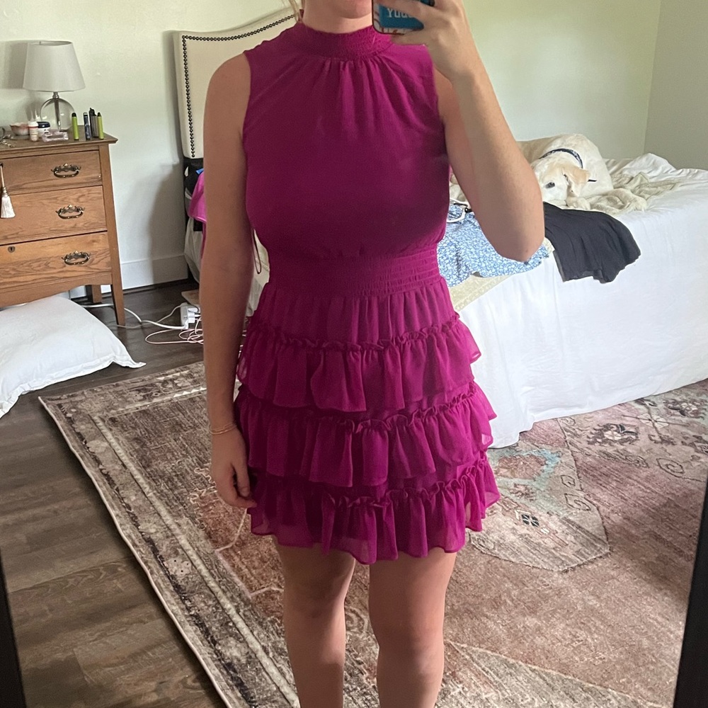 Magenta Dress